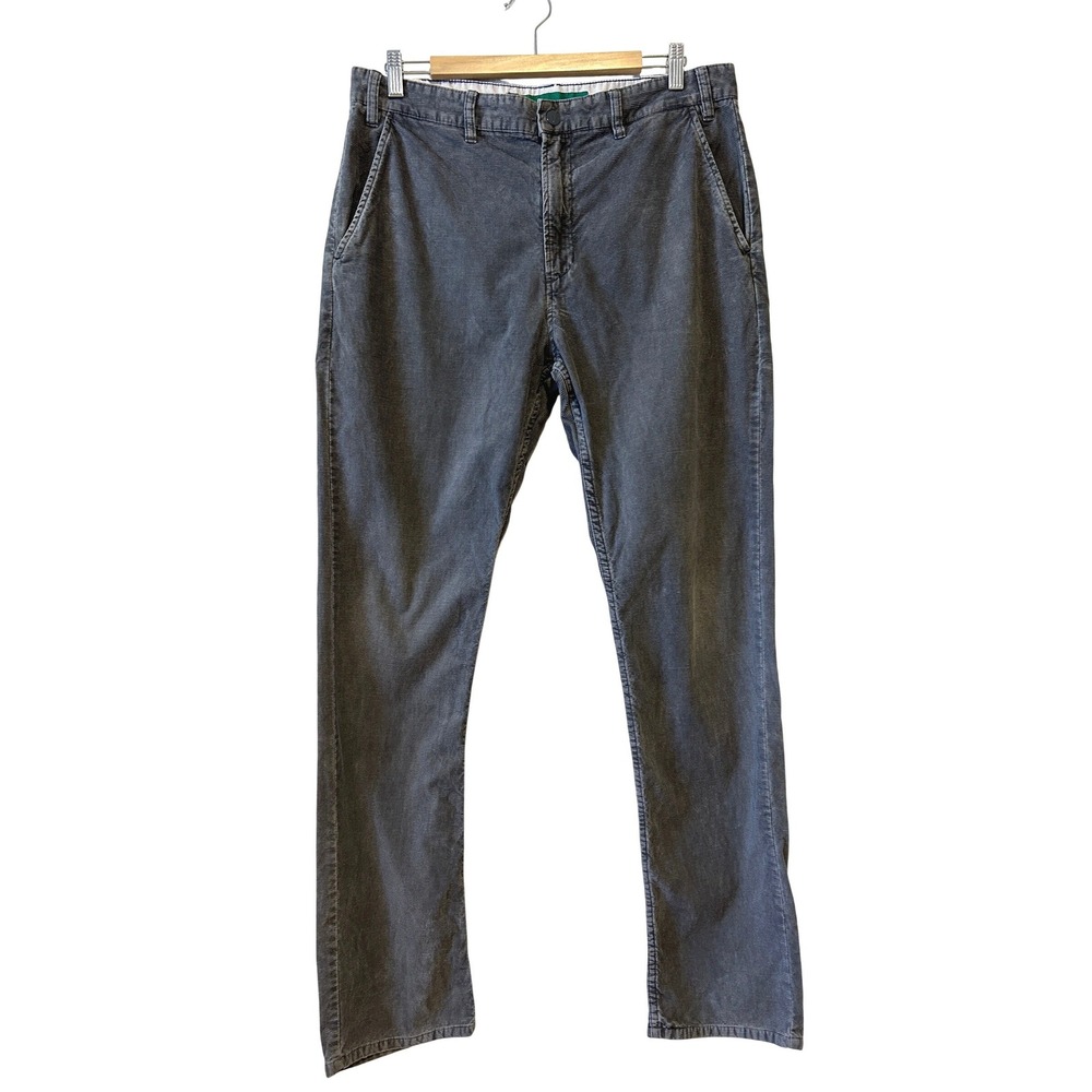 Vintage Y2K Toddland Horizontal Corduroy Pants Size 36 Gray Straight Leg Utility